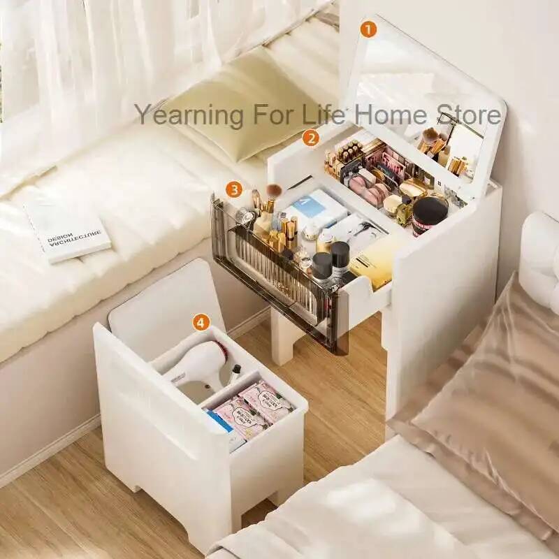 Desk Setup Small - خزانة مكتب مع 1 3 مرآة