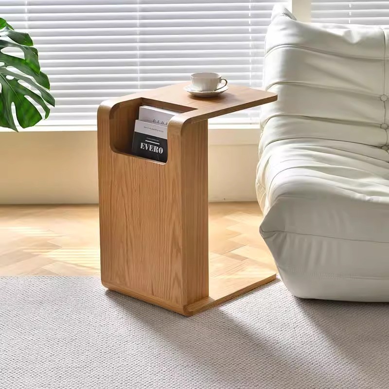 Desk Setup Minimalist - مومو الشمال خشب متين على شكل