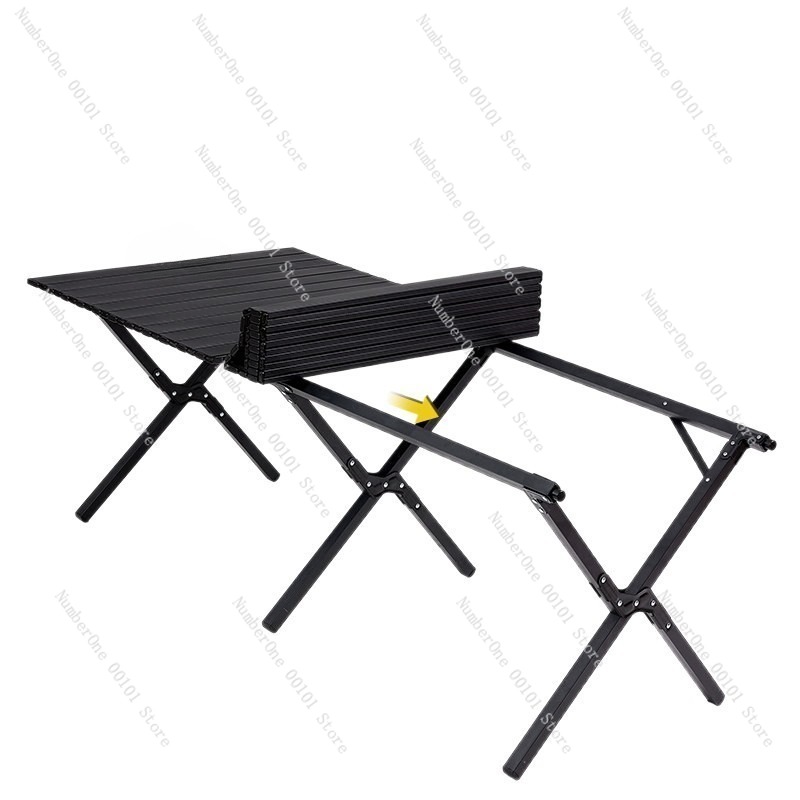 Desk Setup Desk - طاولة وكراسي تخييم قابلة للطي للاستخدام