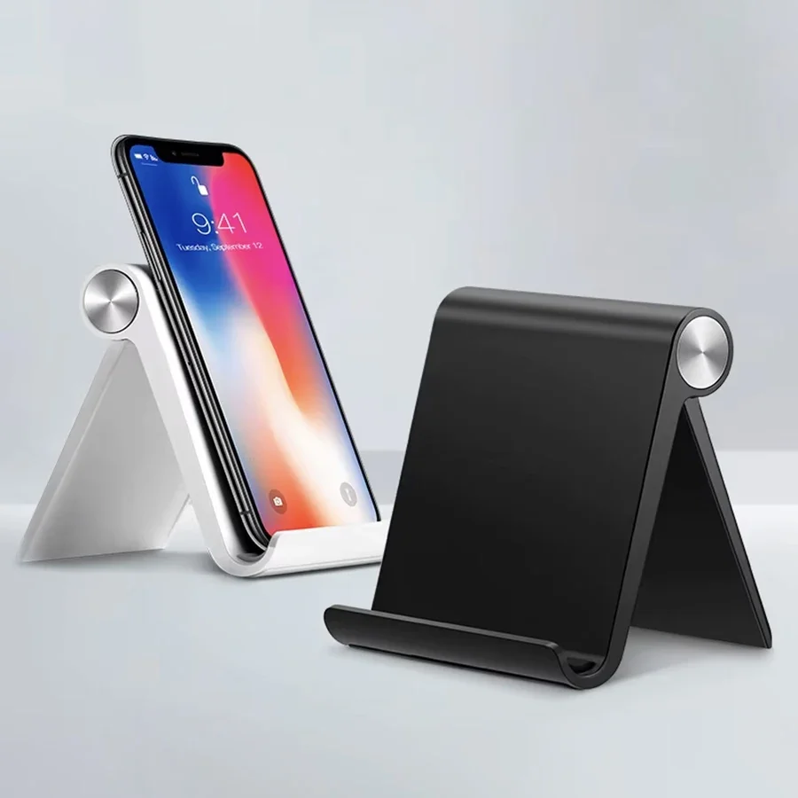 Dual Phone Holder - حامل هاتف قابل للتعديل والطي، حامل