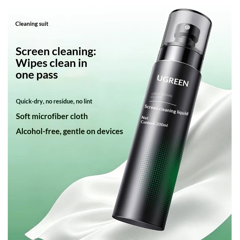 Monitor Cleaning Kit - طقم تنظيف الشاشات سريع الجفاف مناسب