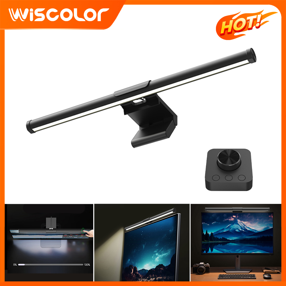 Desk Setup Tech - شريط إضاءة ذكي لشاشة الكمبيوتر بتقنية