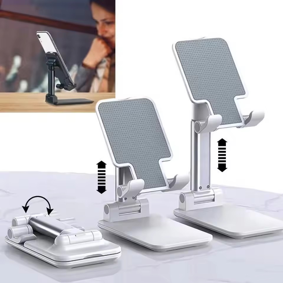 Desk Setup Desk - حامل أجهزة لوحية عالي الجودة للمكتب،