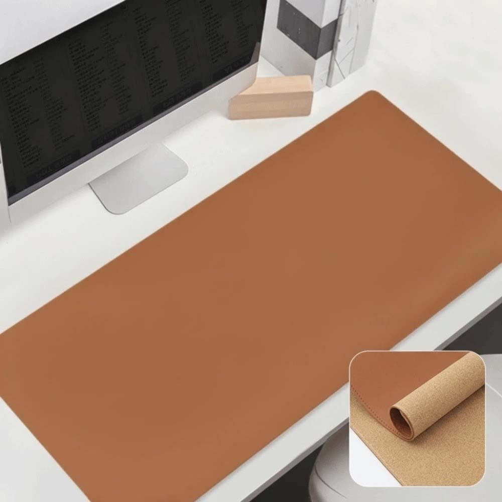 حصيرة مكتبية جلدية للكتابة، حص - مراجعة Desk Setup Desk وسعره