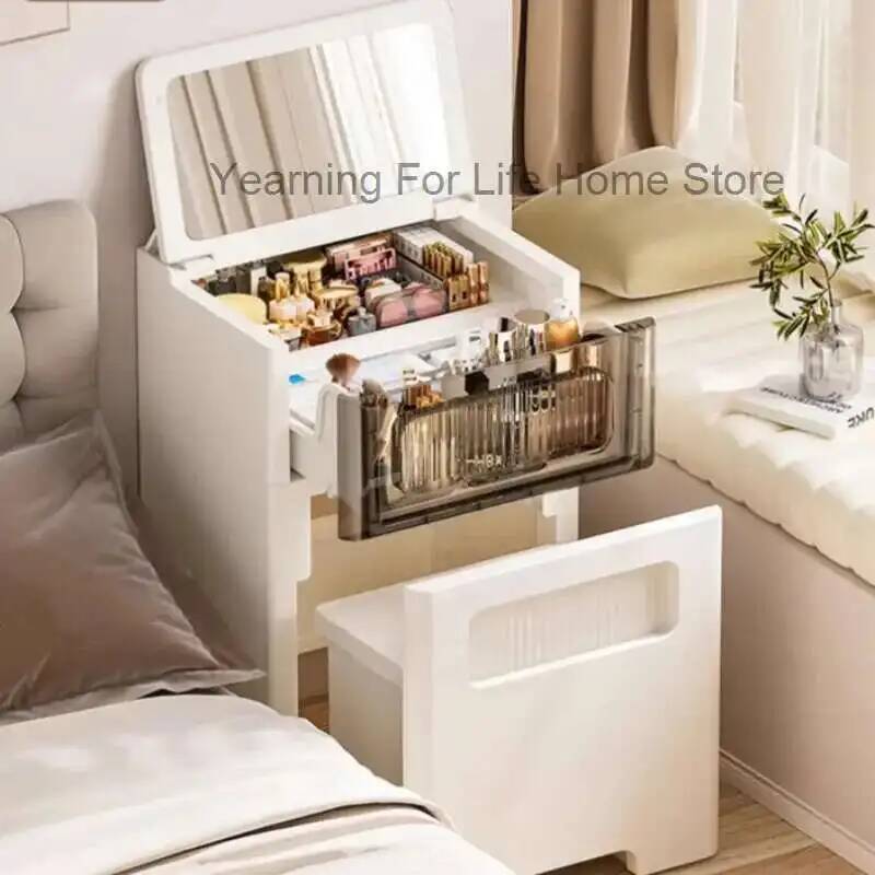 خزانة مكتب مع 1 3 مرآة صغيرة ل - مراجعة Desk Setup Small وسعره