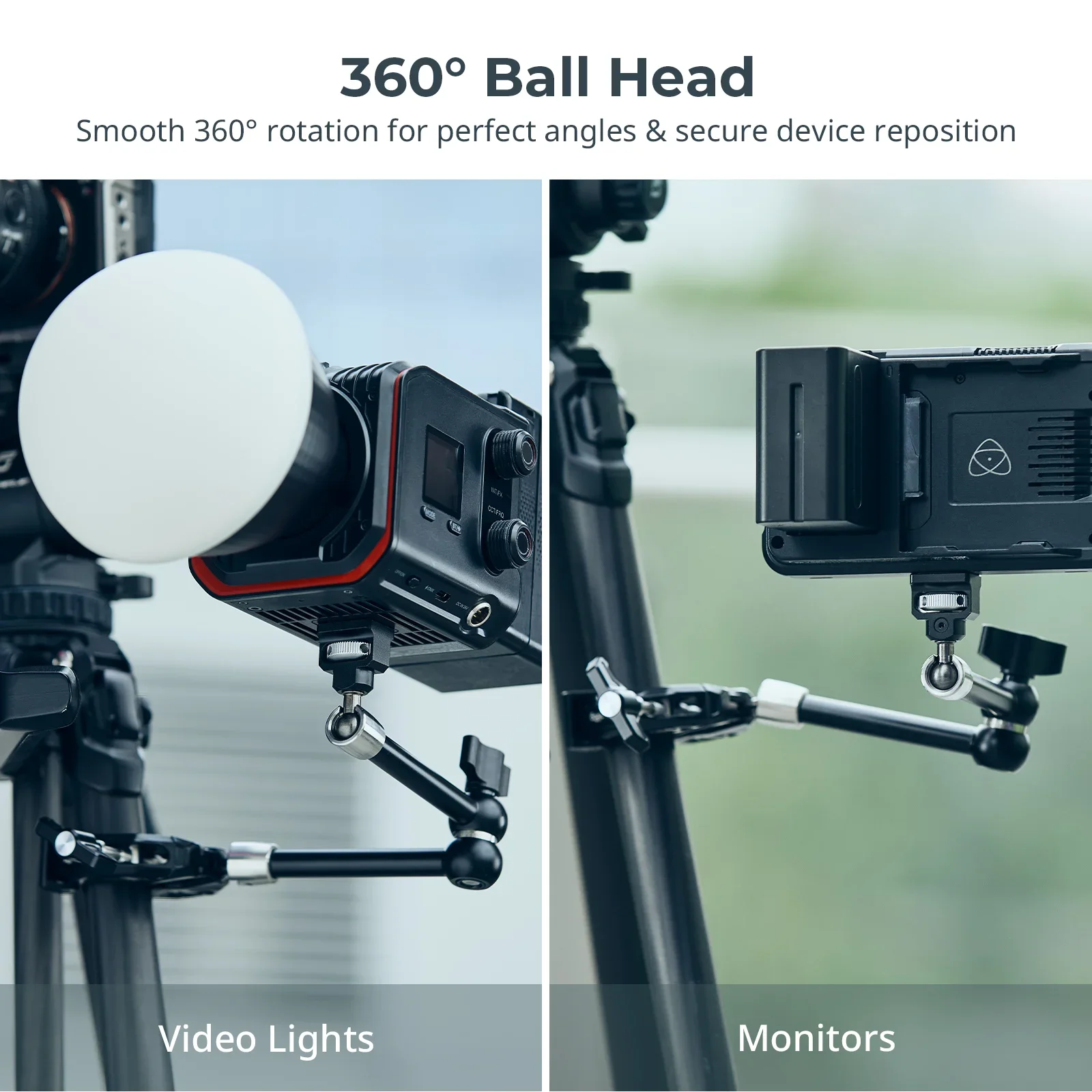 ذراع سمال ريج السحري مع مشبك ع - مراجعة Monitor Arm Clamp وسعره