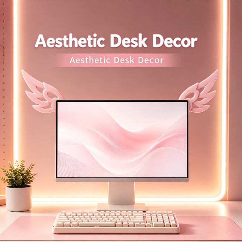 زينة ثلاثية الأبعاد على شكل أج - مراجعة Desk Setup Tech وسعره