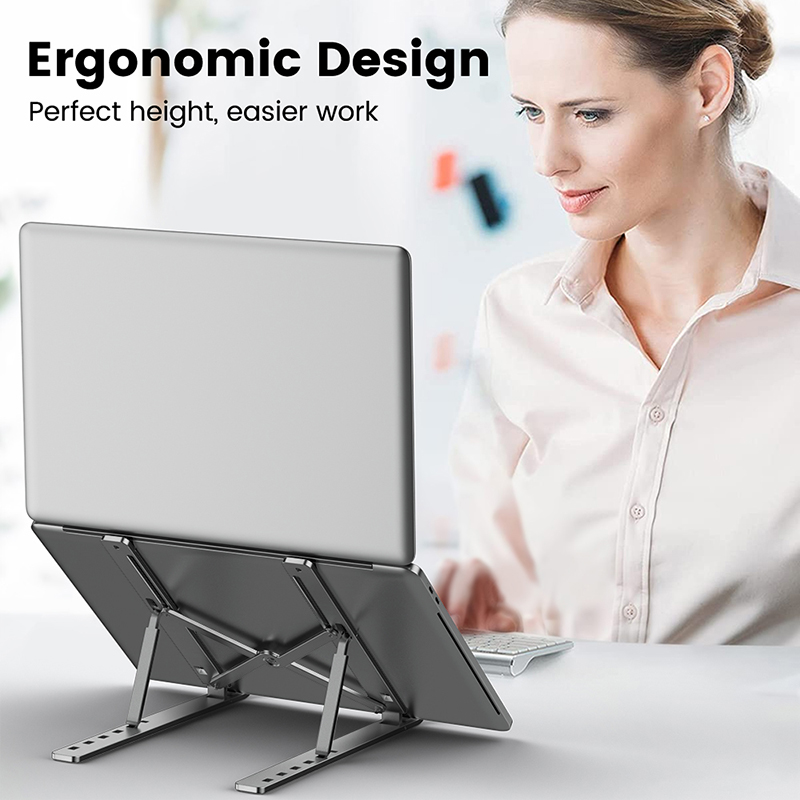 حامل كمبيوتر محمول معدني قابل  - مراجعة Desk Setup Macbook وسعره