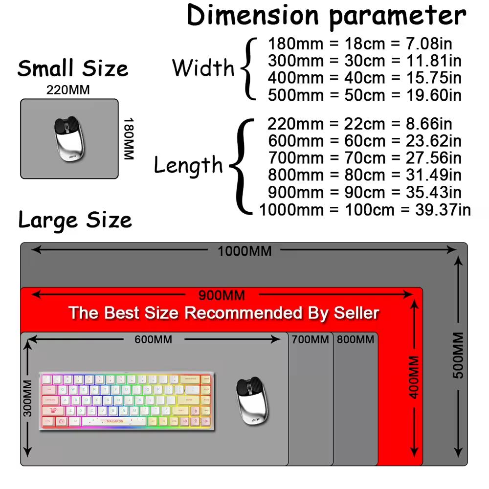 لوحة ماوس للألعاب الإلكترونية  - مراجعة Desk Setup Small وسعره