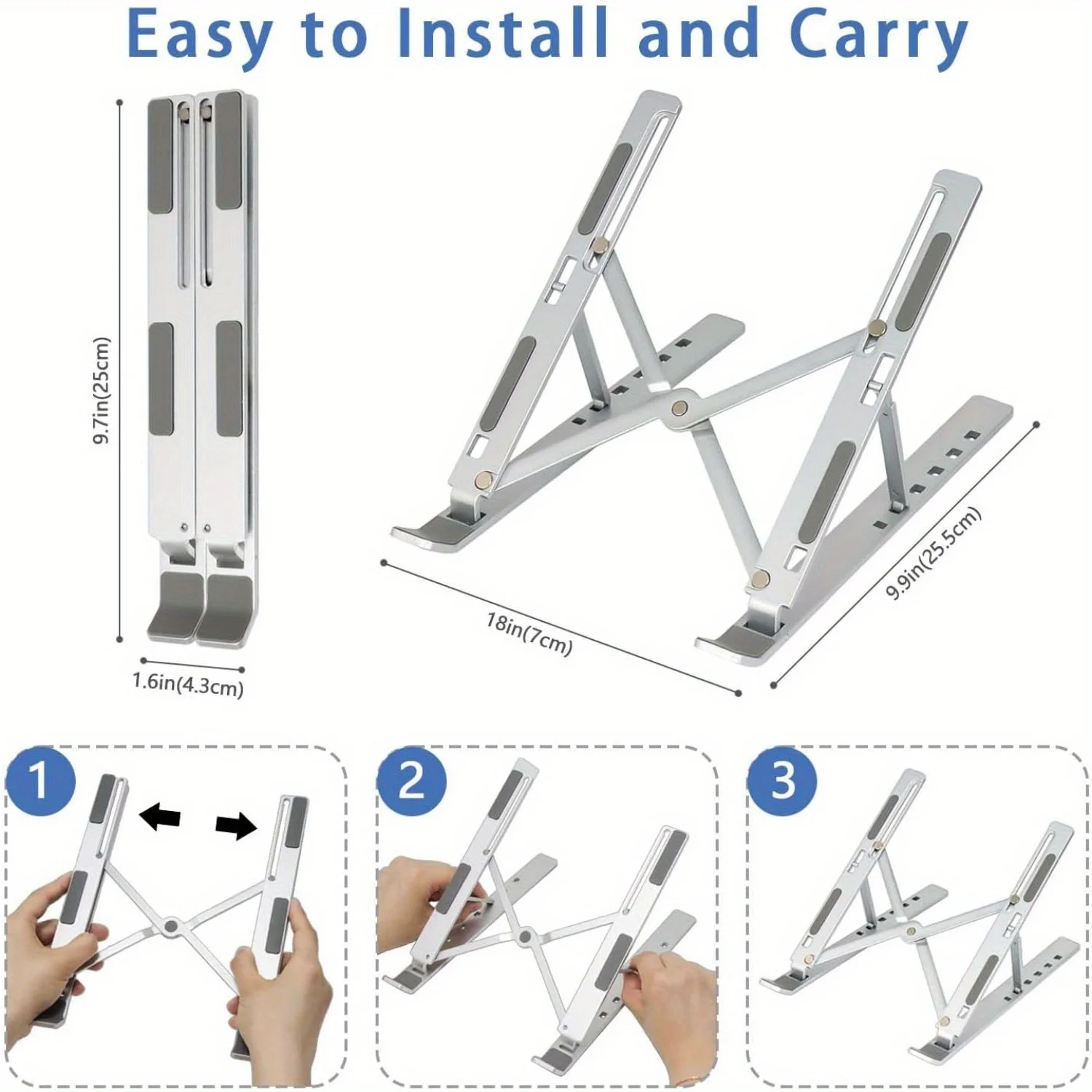 حامل كمبيوتر محمول قابل للطي م - مراجعة Desk Setup Macbook وسعره