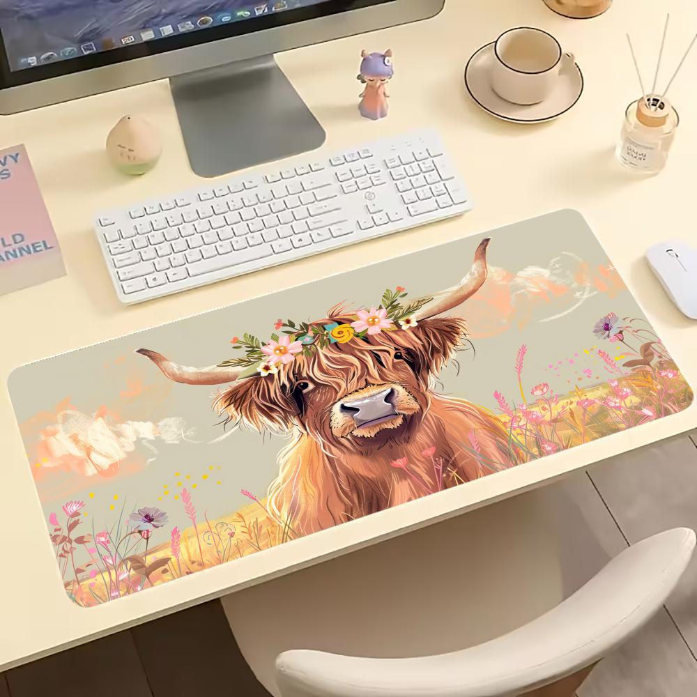 وسادة فأرة ألعاب بتصميم بقرة ه - مراجعة Desk Setup Pc And Laptop وسعره
