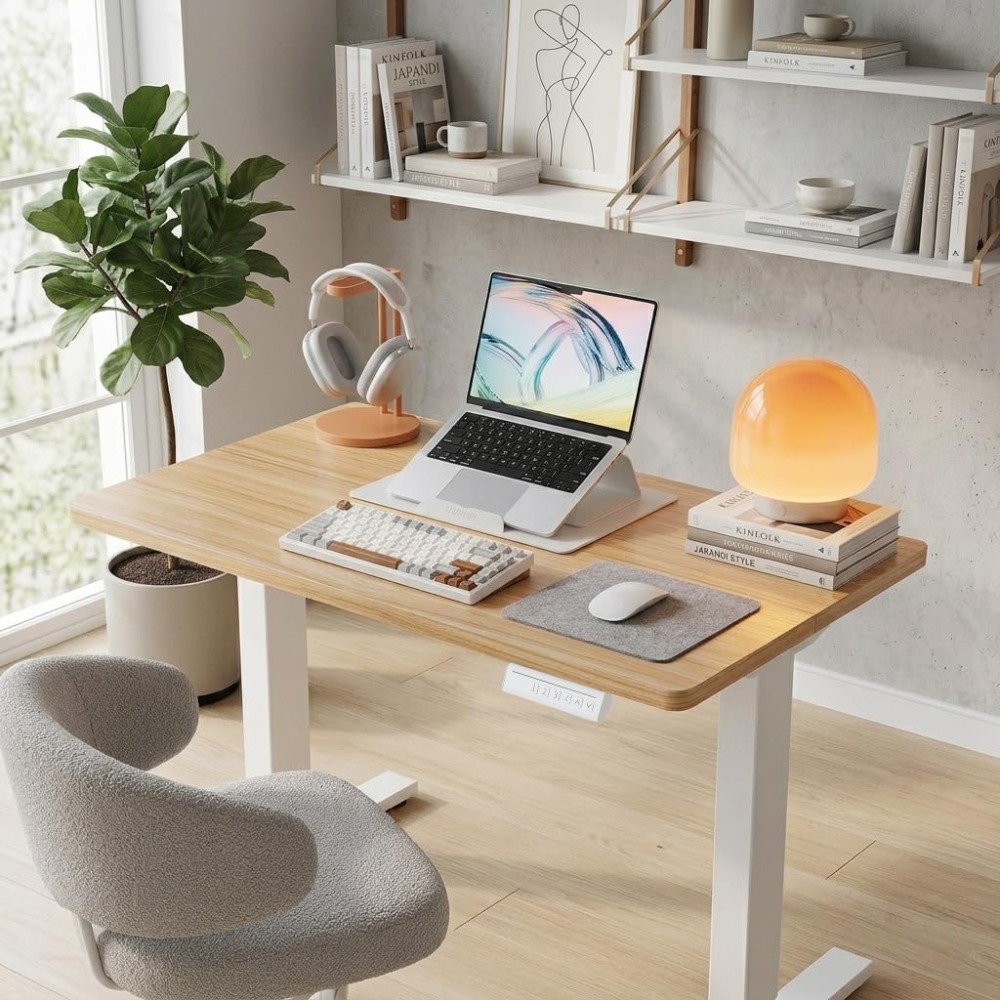مكتب كهربائي صغير قابل للتعديل - مراجعة Desk Setup Small وسعره