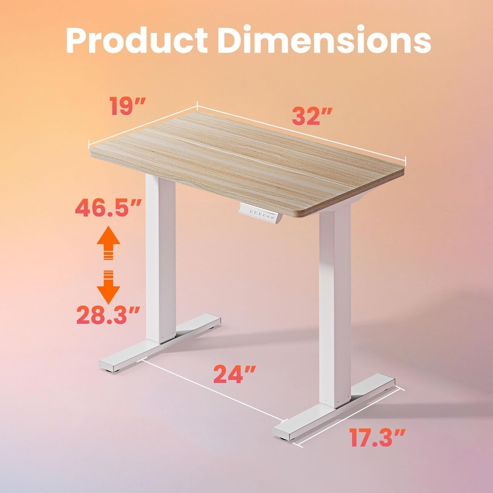 مكتب كهربائي صغير قابل للتعديل - مراجعة Desk Setup Small وسعره