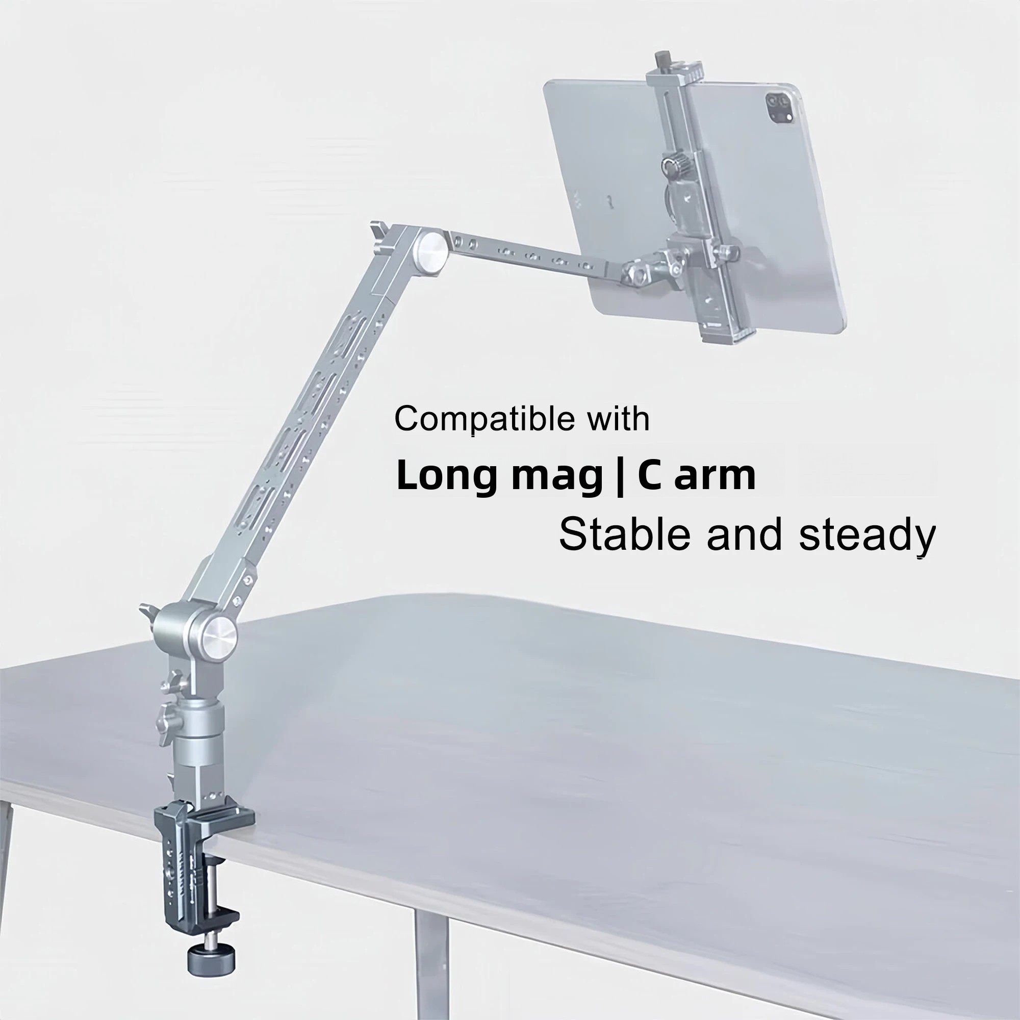 Lanxire مشبك C ألومنيوم طاولة، - مراجعة Monitor Arm Clamp وسعره