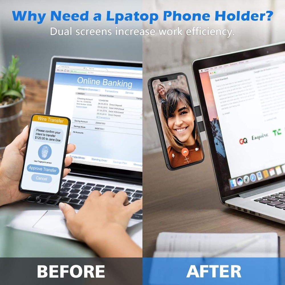 حامل هاتف مغناطيسي للكمبيوتر ا - مراجعة Desk Setup Macbook وسعره