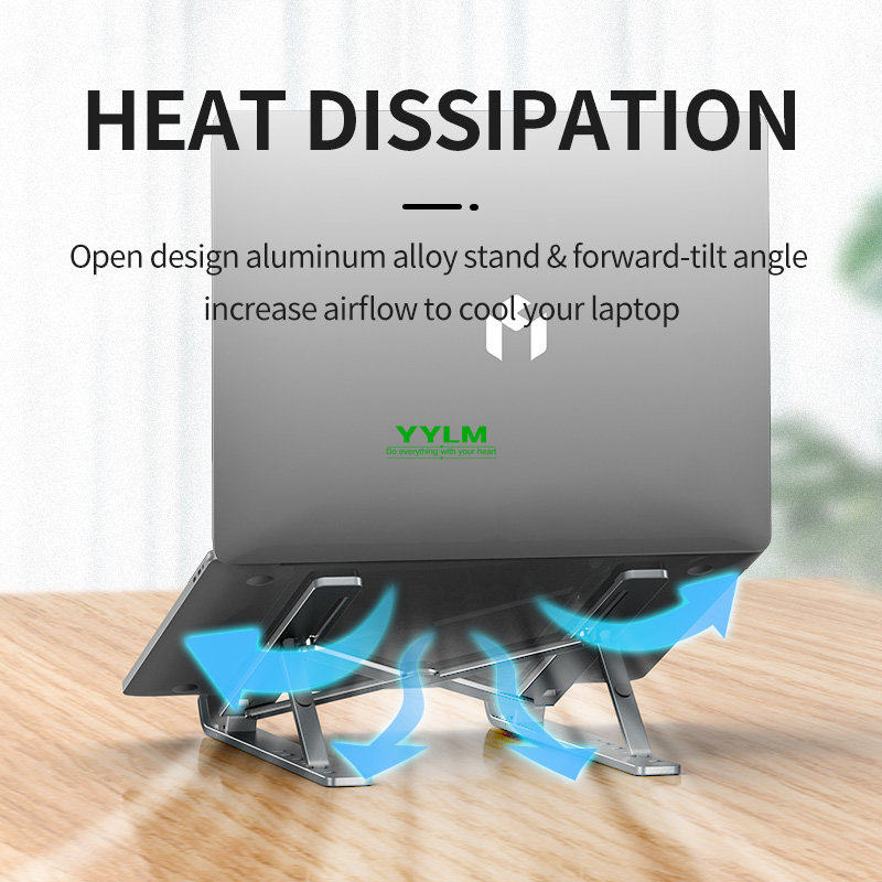YYLM N3 حامل كمبيوتر محمول محم - مراجعة Desk Setup Pink وسعره