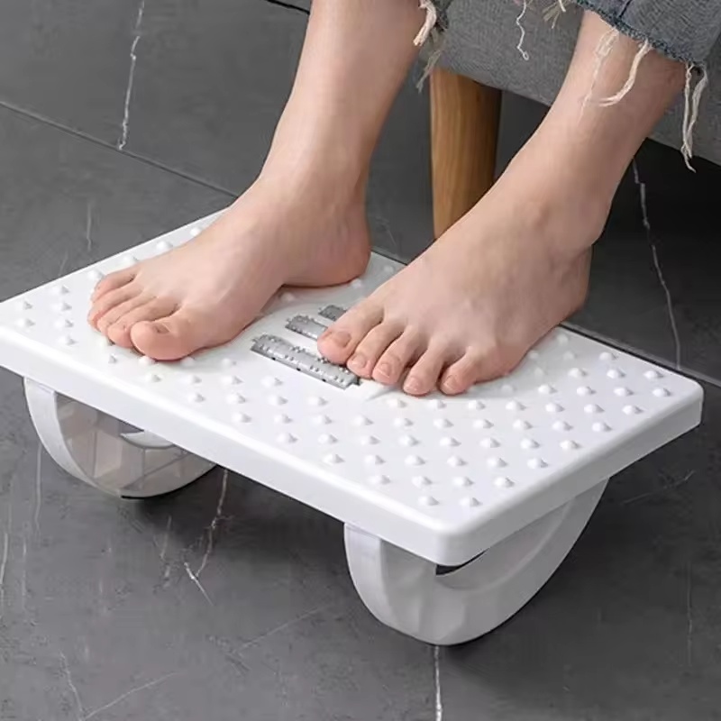 مسند قدم محمول مزود ببكرات تدل - مراجعة Desk Setup Ergonomic وسعره