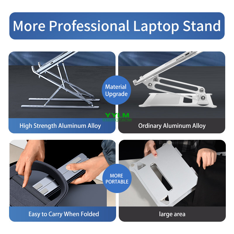 YYLM جديد N8 حامل كمبيوتر محمو - مراجعة Desk Setup Pink وسعره