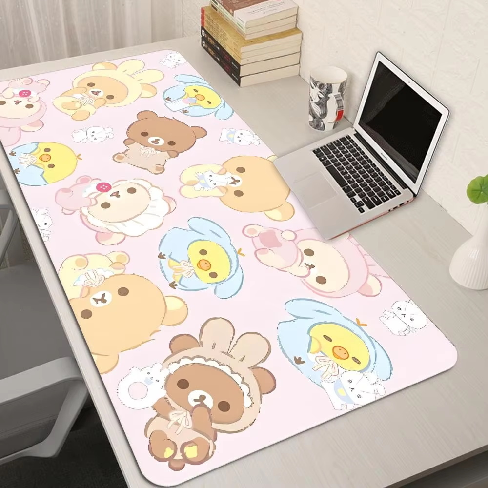 XXL الكرتون الوردي ماوس الوساد - مراجعة Desk Setup Pink وسعره