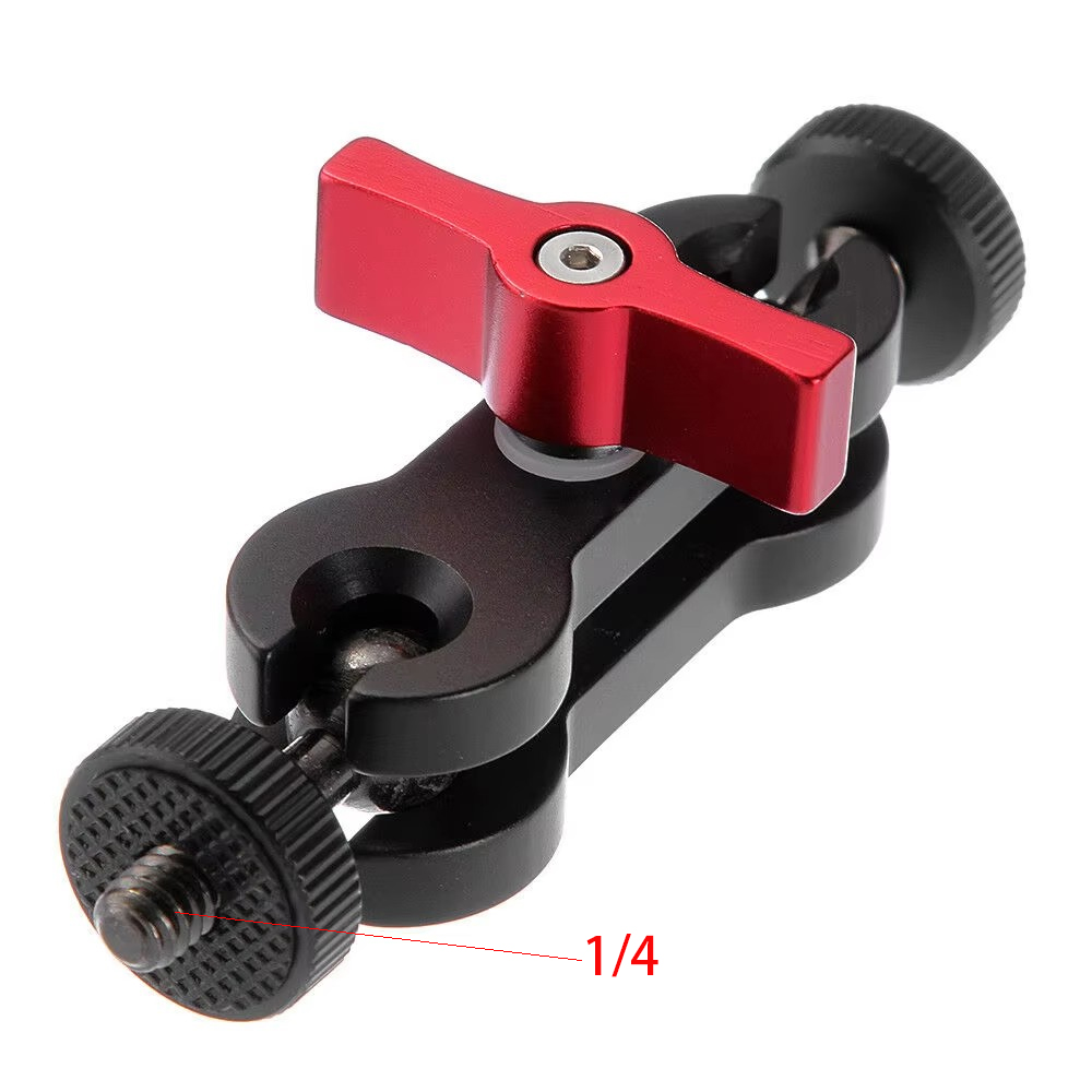 360 °   حامل مشبك ذراع سحري بر - مراجعة Monitor Arm Clamp وسعره