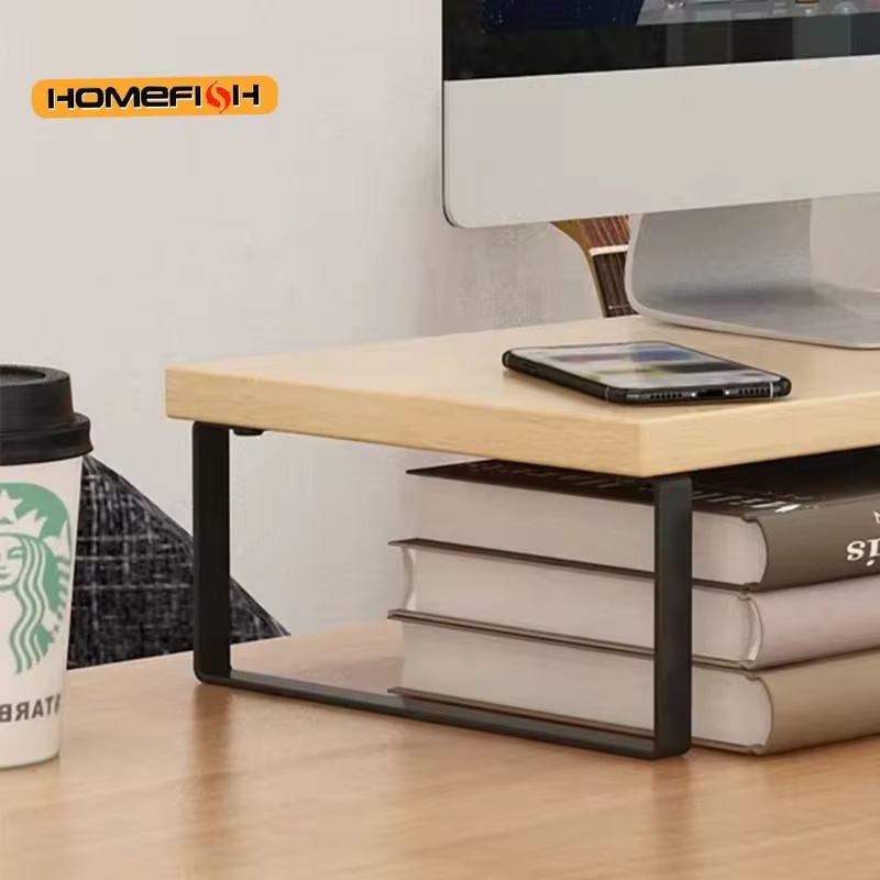 حامل شاشة قابل للتعديل مع رف ت - مراجعة Desk Setup Tech وسعره