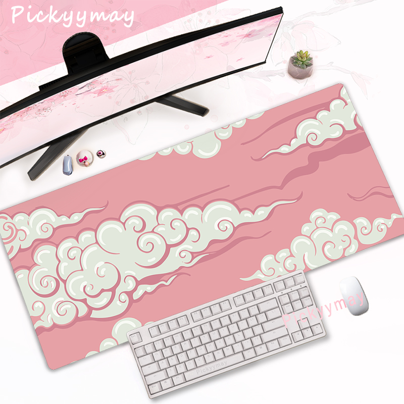 CIFBUY لوحة ماوس للألعاب بتصمي - مراجعة Desk Setup Pink وسعره