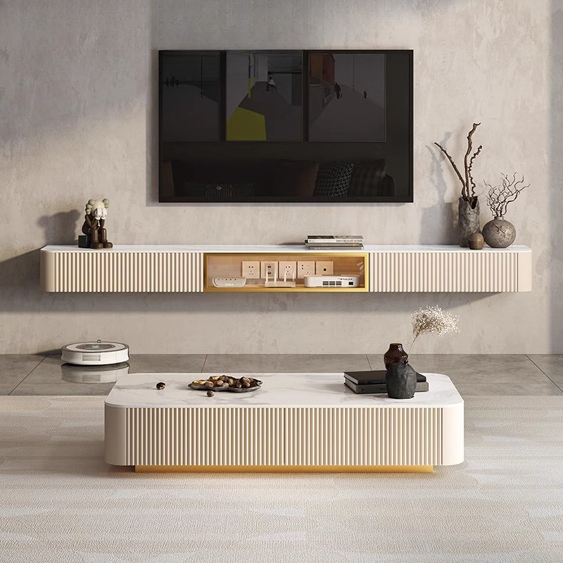 الفاخرة جدار التلفزيون تقف صال - مراجعة Desk Setup Minimalist وسعره