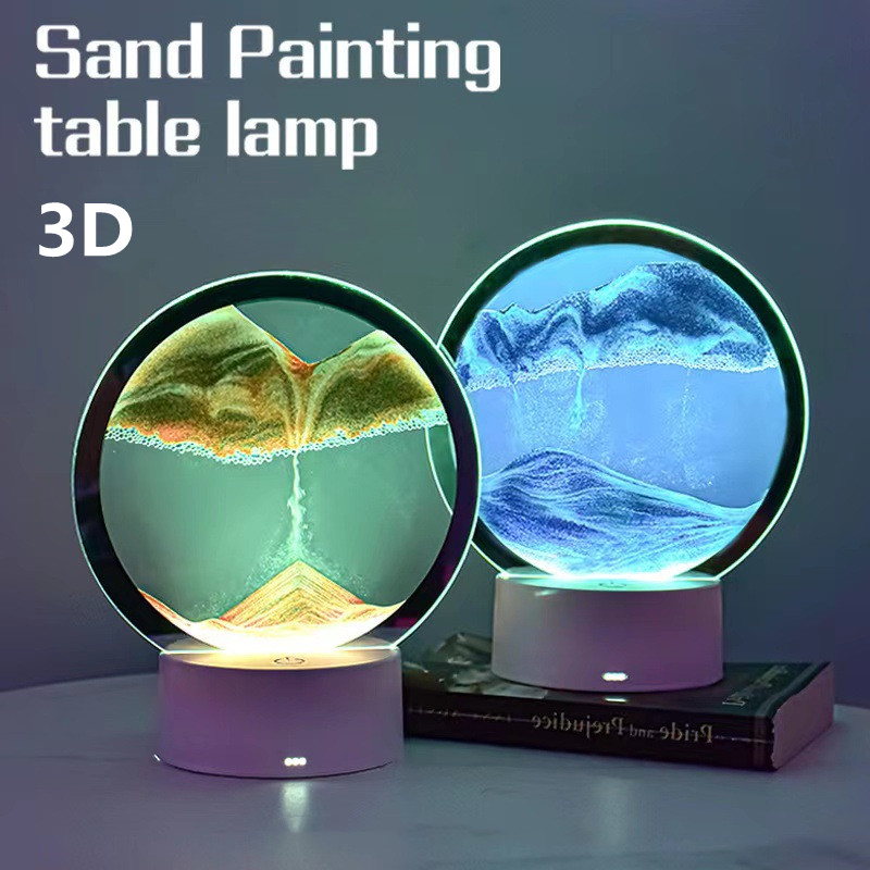 مصباح ليلي ثلاثي الأبعاد بتصمي - مراجعة Desk Setup Nature وسعره