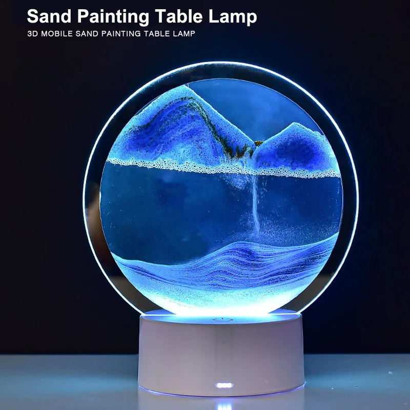 مصباح ليلي ثلاثي الأبعاد بتصمي - مراجعة Desk Setup Nature وسعره