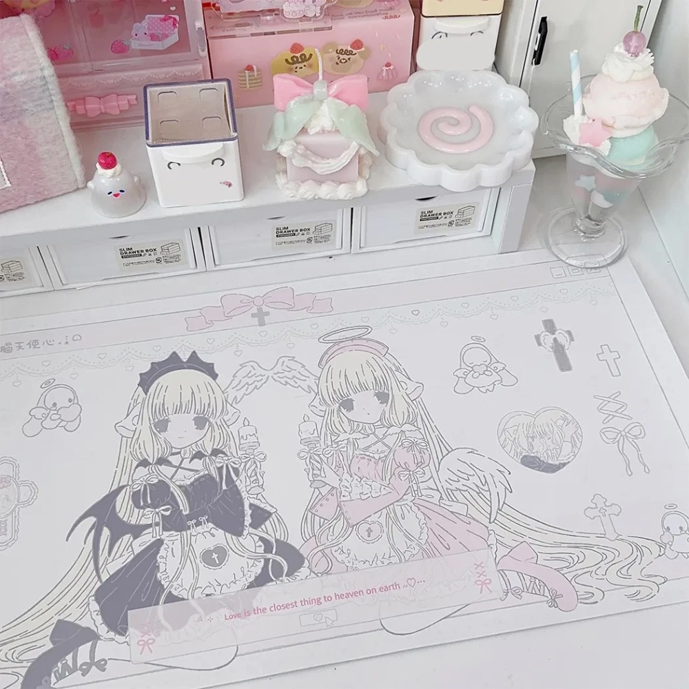 سجادة مكتب أصلية من Chobits Tw - مراجعة Desk Setup Dorm وسعره
