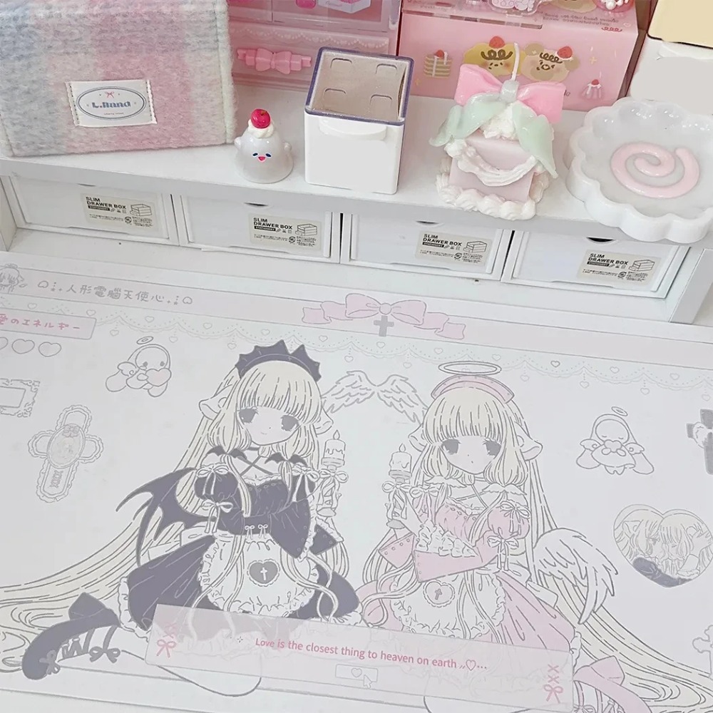 سجادة مكتب أصلية من Chobits Tw - مراجعة Desk Setup Dorm وسعره