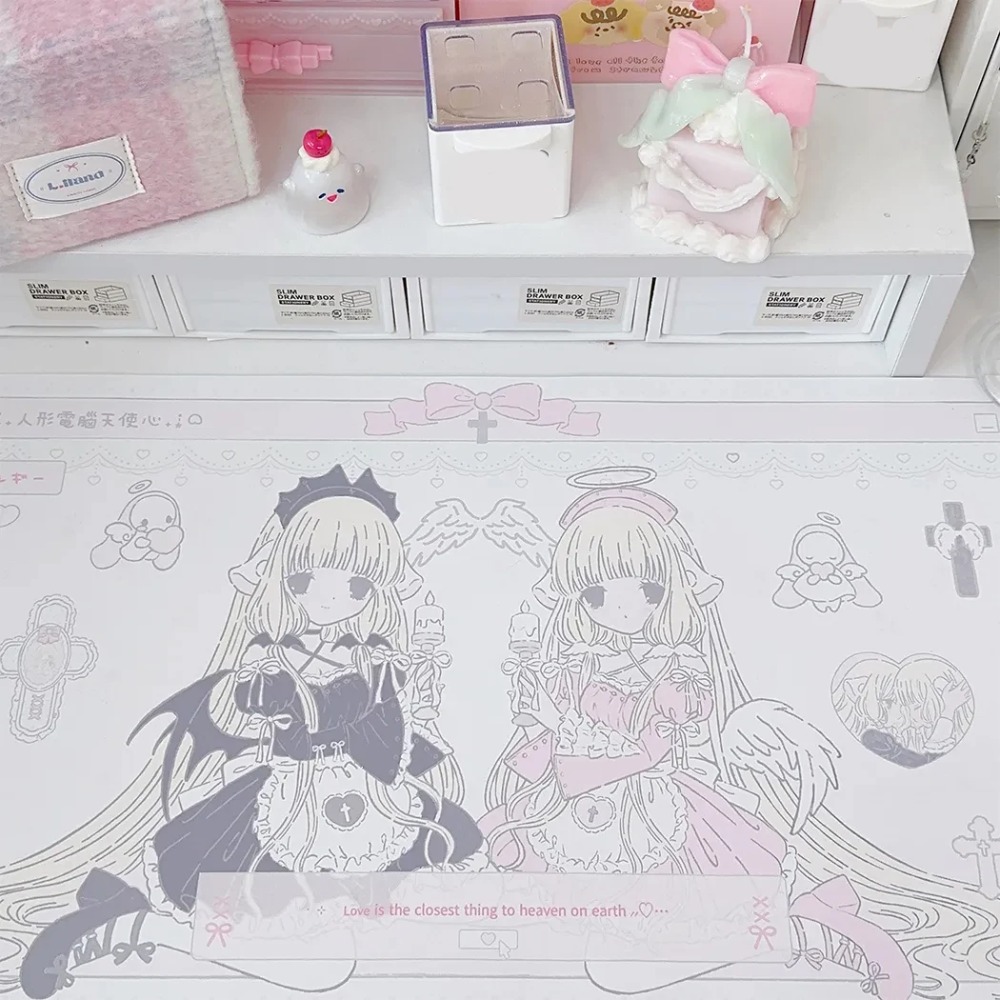 سجادة مكتب أصلية من Chobits Tw - مراجعة Desk Setup Dorm وسعره