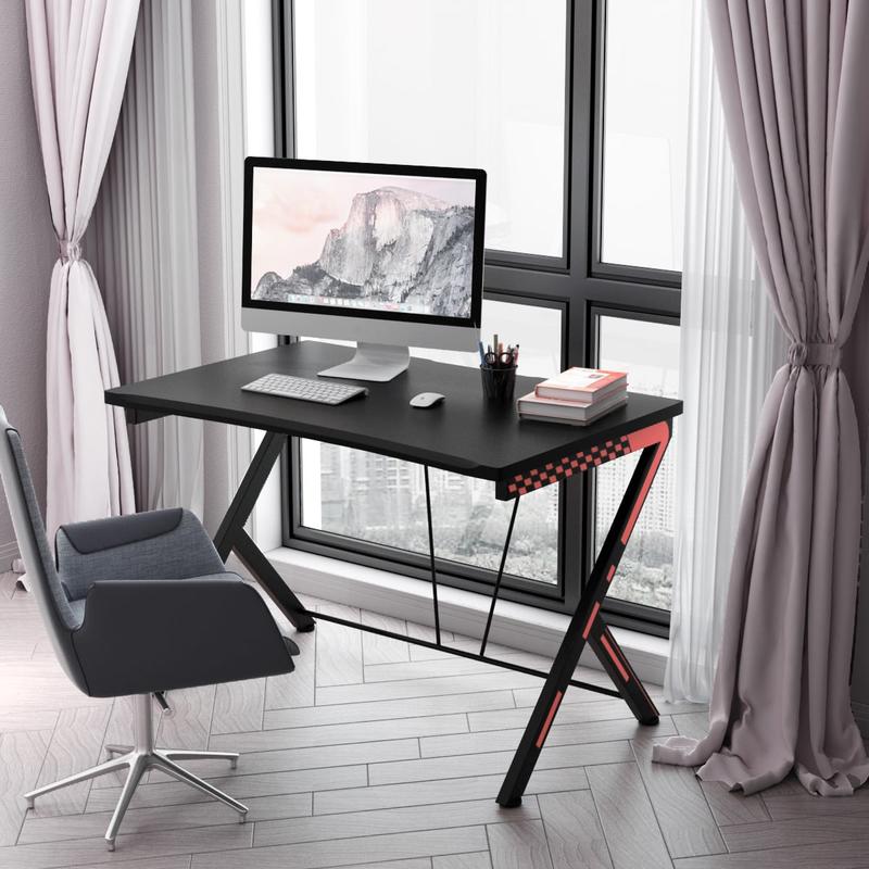 مكتب كمبيوتر حديث مريح، سطح من - مراجعة Desk Setup Small وسعره