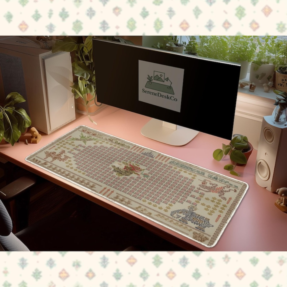 بساط ماوس كبير الحجم مستوحى من - مراجعة Desk Setup Inspiration وسعره