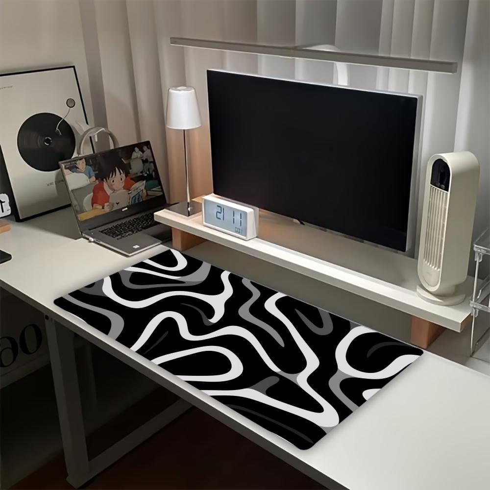 بساط فأرة كبير من المطاط غير ا - مراجعة Desk Setup Gaming And Work وسعره