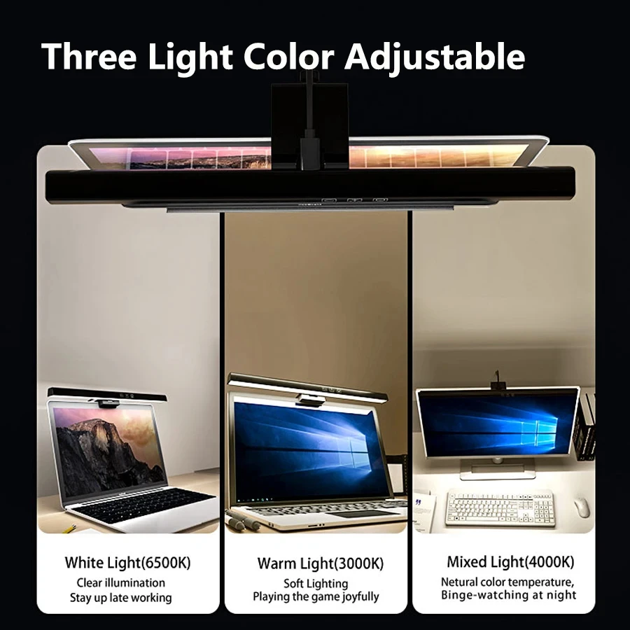 مصباح LED للشاشة بطول 33 سم و5 - مراجعة Desk Setup Tech وسعره