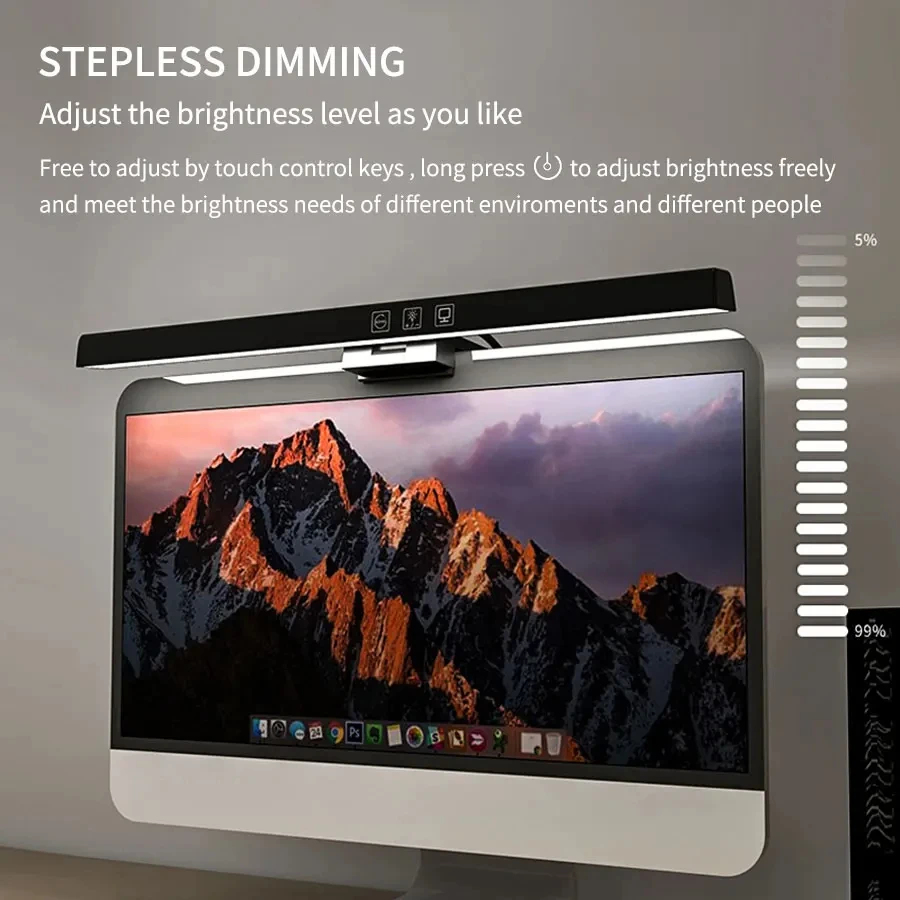 مصباح LED للشاشة بطول 33 سم و5 - مراجعة Desk Setup Tech وسعره