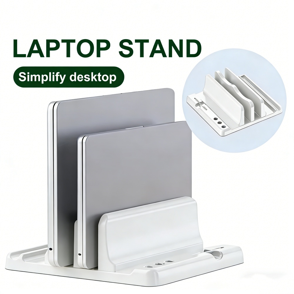 حامل كمبيوتر محمول عمودي قابل  - مراجعة Desk Setup Pink وسعره