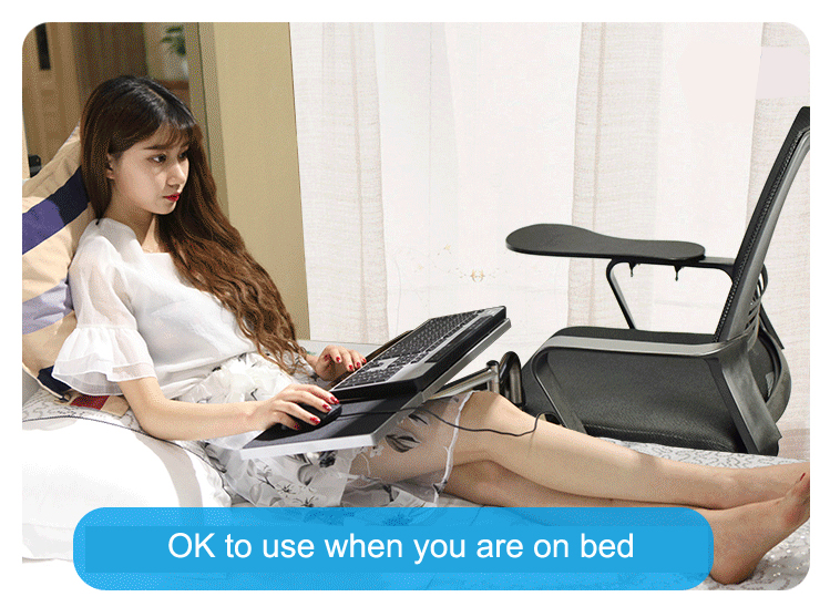 Hyvarwey الحركة الكاملة متعددة - مراجعة Desk Setup Pink وسعره