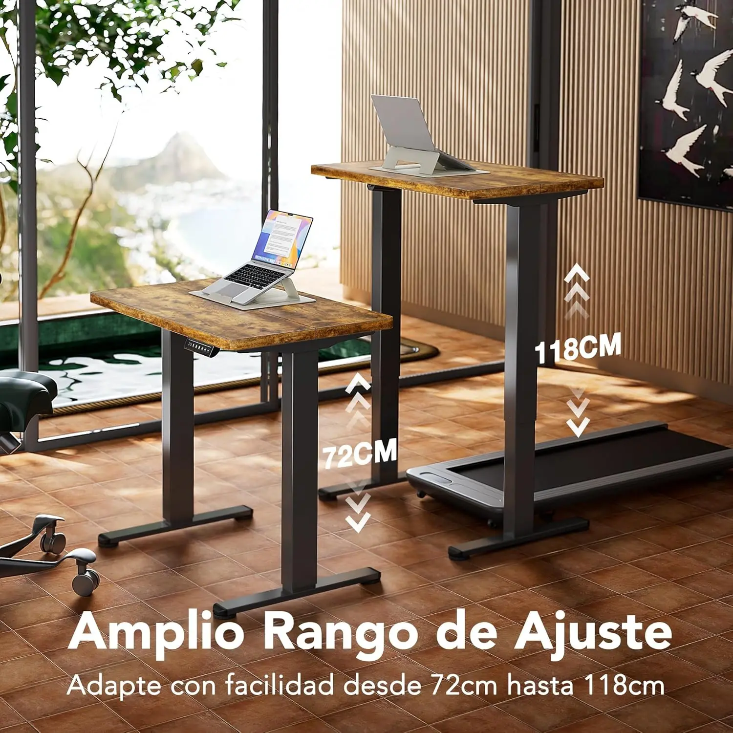 طاولة كهربائية صغيرة قابلة للت - مراجعة Desk Setup Small وسعره