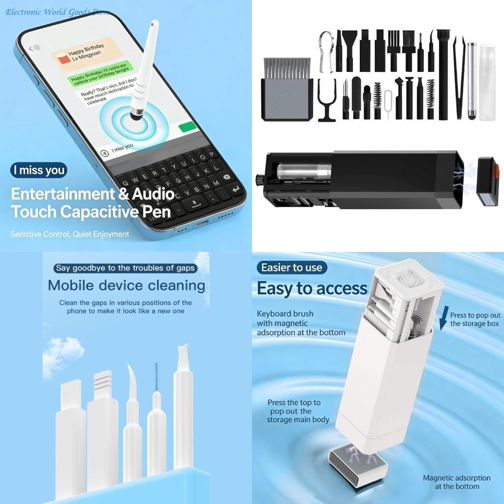 طقم تنظيف مكون من 32 قطعة A3PD - مراجعة Monitor Cleaning Kit وسعره