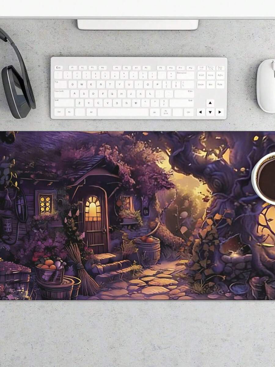 لوحة ماوس كبيرة للألعاب بتصميم - مراجعة Work Desk Home Setup وسعره