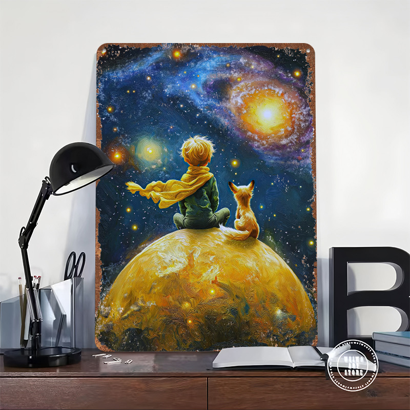 الأمير الصغير والثعلب مطبوعة م - مراجعة Desk Setup Poster وسعره