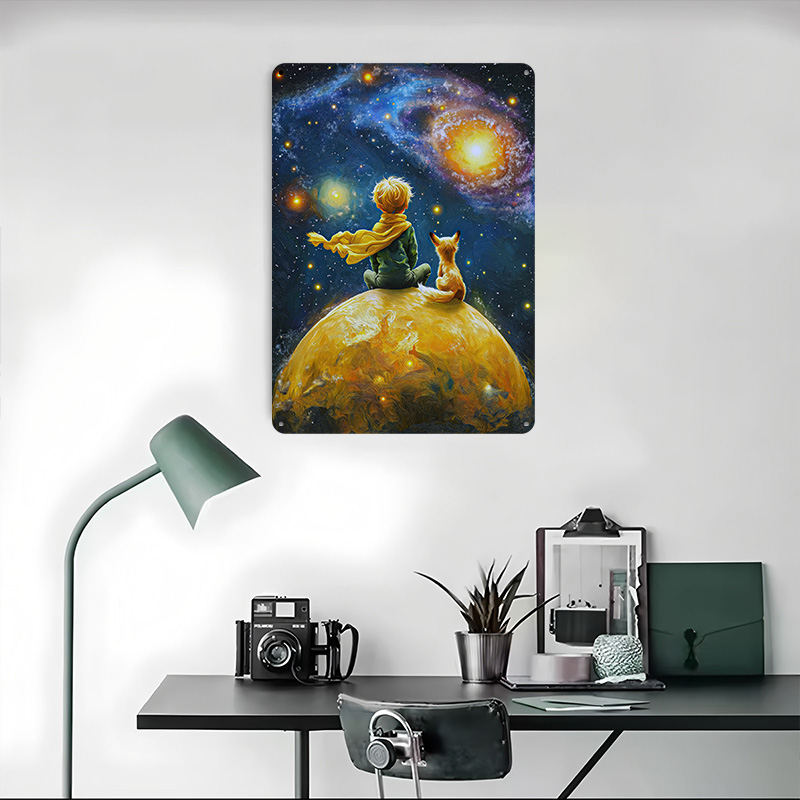 الأمير الصغير والثعلب مطبوعة م - مراجعة Desk Setup Poster وسعره