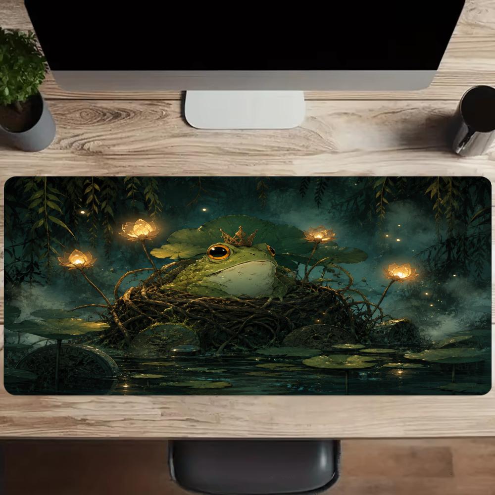 لوحة ماوس على شكل ضفدع ساحر، إ - مراجعة Desk Setup Gaming And Work وسعره