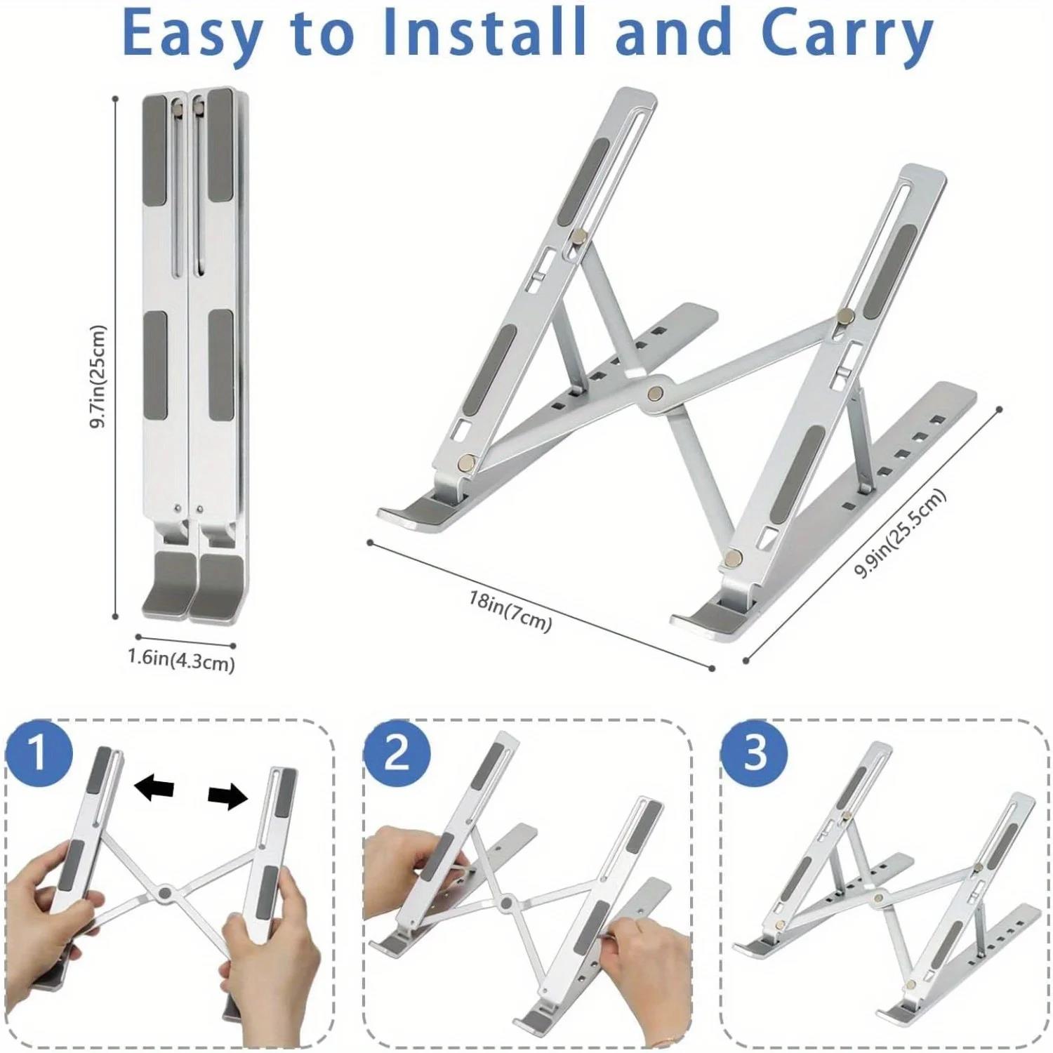 حامل تبريد محمول للكمبيوتر الم - مراجعة Desk Setup Macbook وسعره