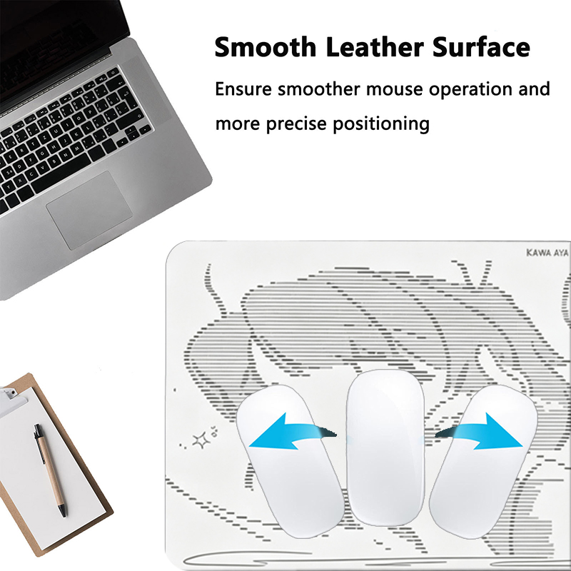 لوحة ماوس جلدية كبيرة بتصميم أ - مراجعة Desk Setup Ergonomic وسعره