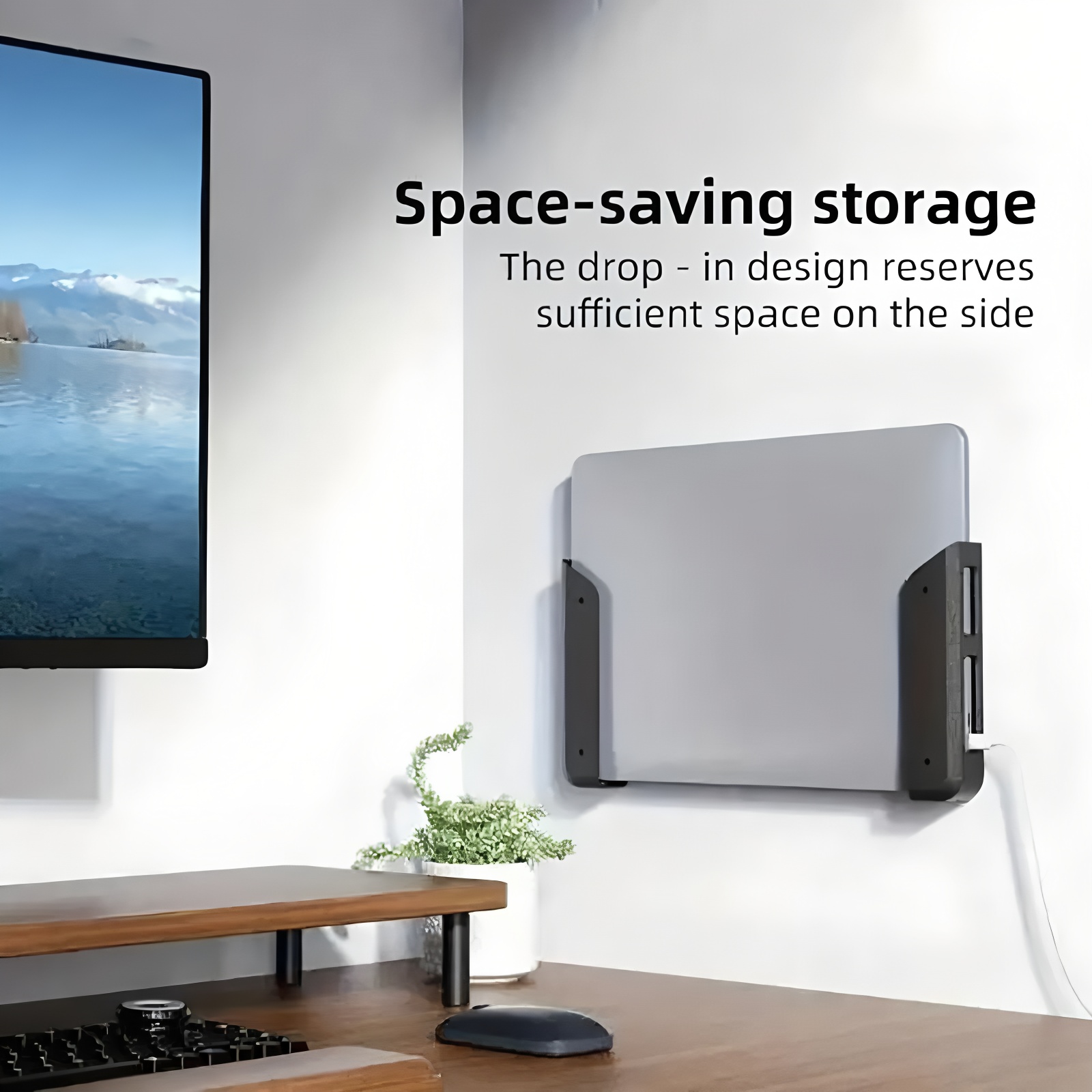 حامل جداري عالمي للابتوب يثبت  - مراجعة Desk Setup Macbook وسعره